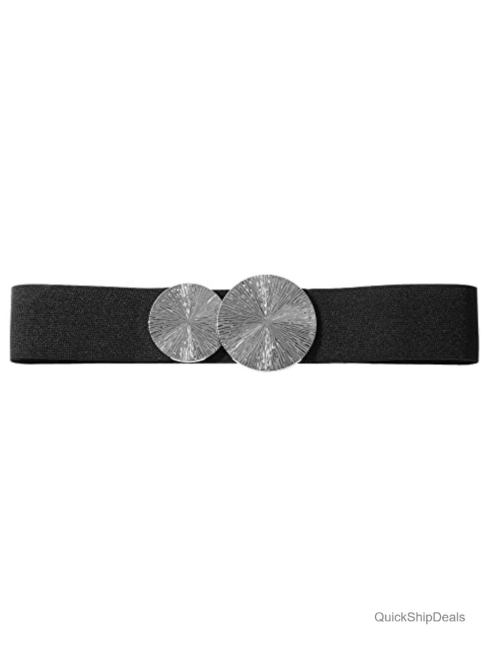Stretchy Wide Elastic Waist Belt Women Adjustable Cinch Belt